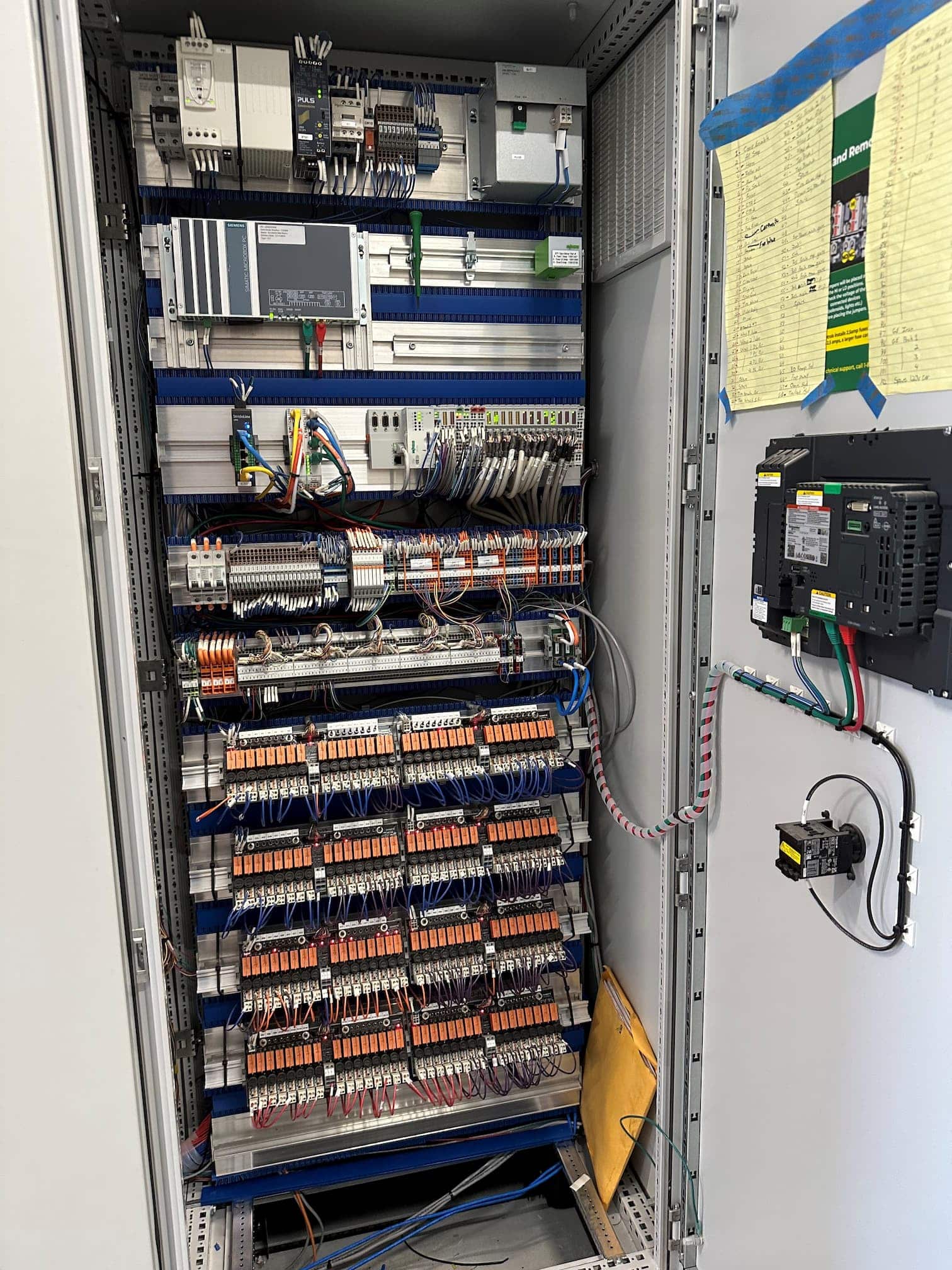 Low voltage wiring on a network server